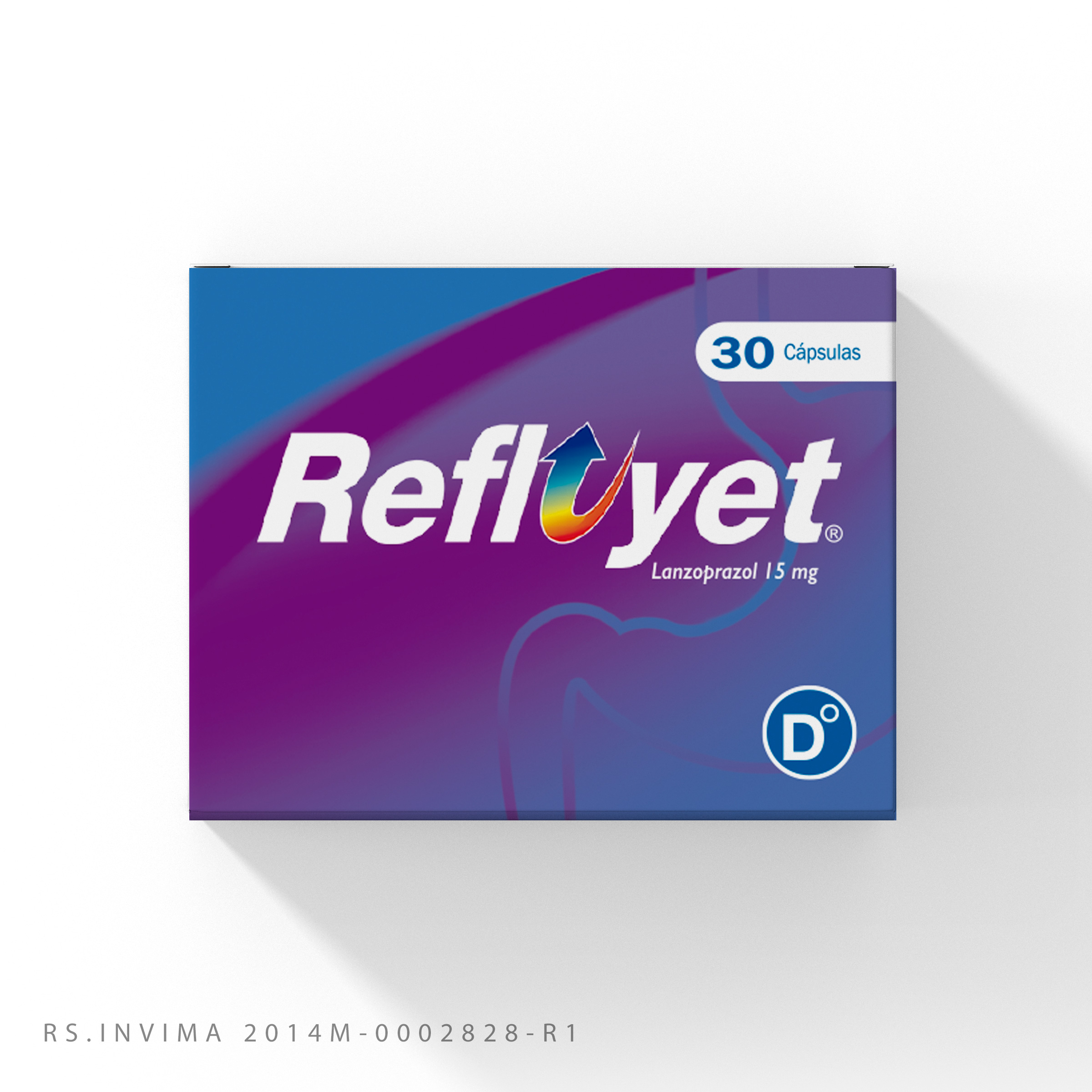 REFLUYET 15mg CD CJA x 30 UND CIAL