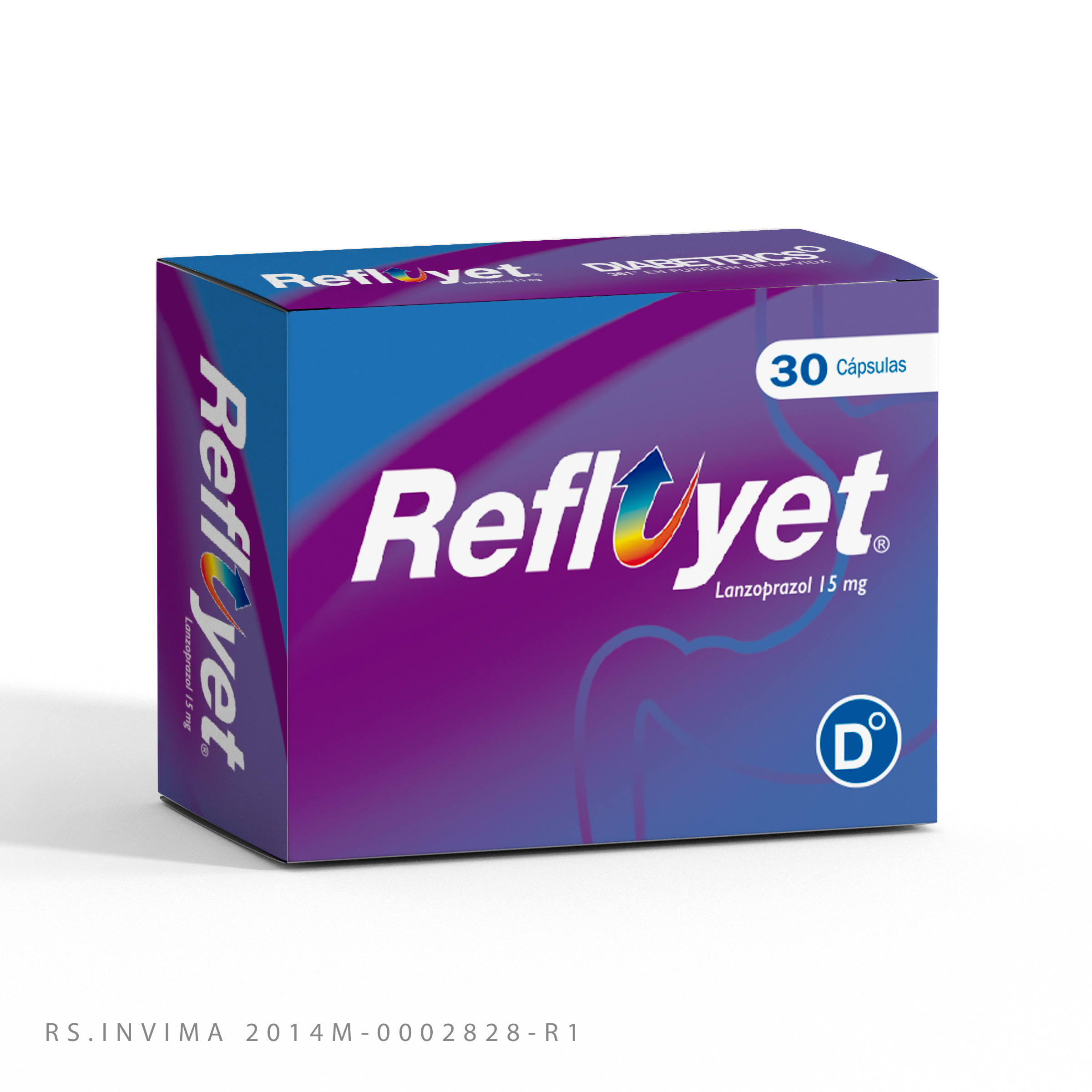 REFLUYET 15mg CD CJA x 30 UND CIAL