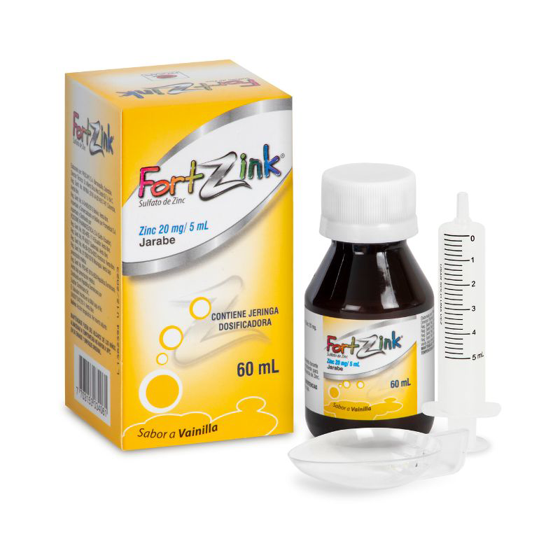 Fortzink Jarabe 20mg/5ml