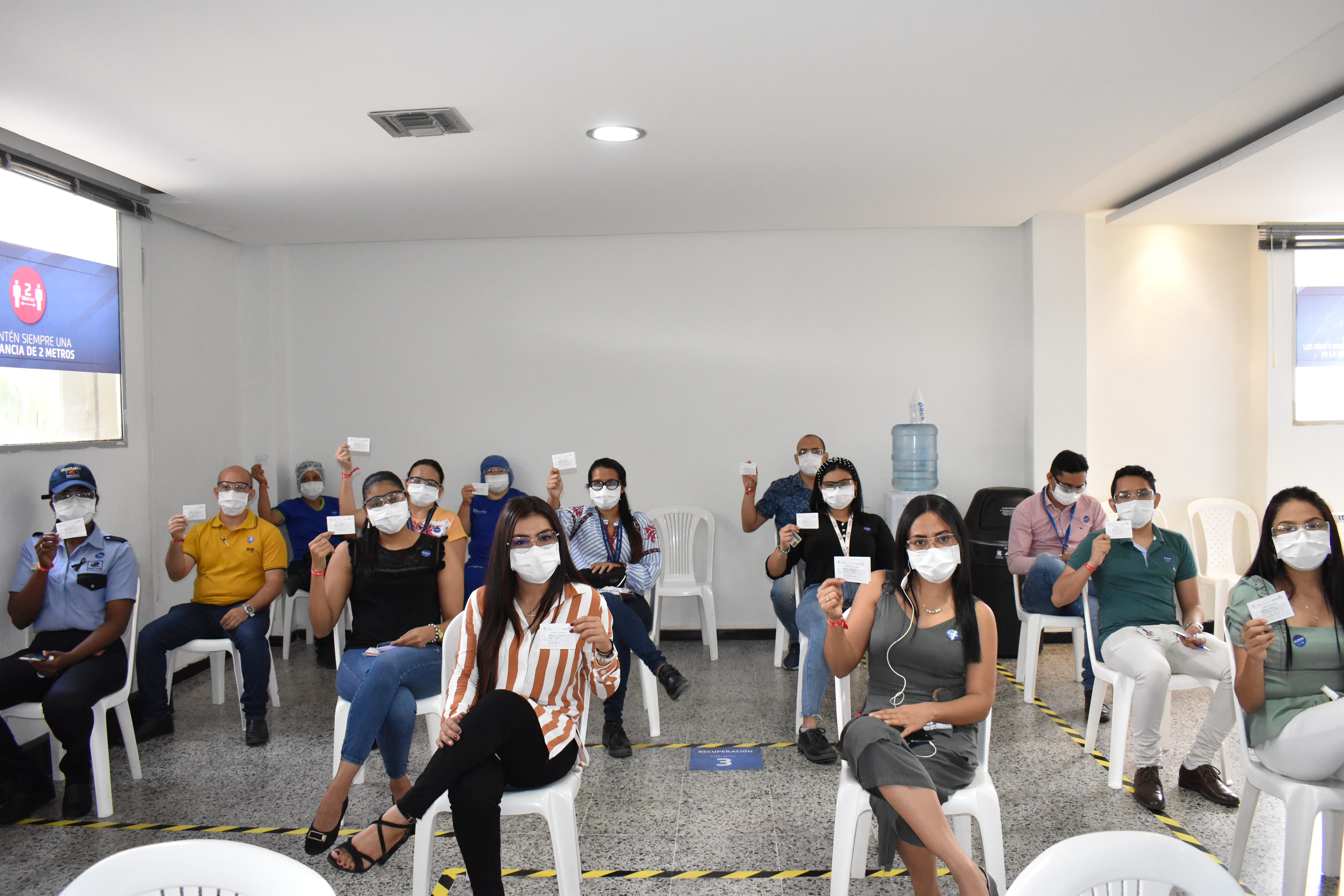 Procaps avanza positivamente en su plan de vacunación para sus <br>colaboradores y ampliará su alcance a grupos familiares