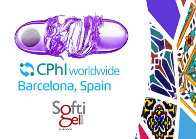 Procaps presente nuevamente en CPhI Worldwide, Barcelona 2016 